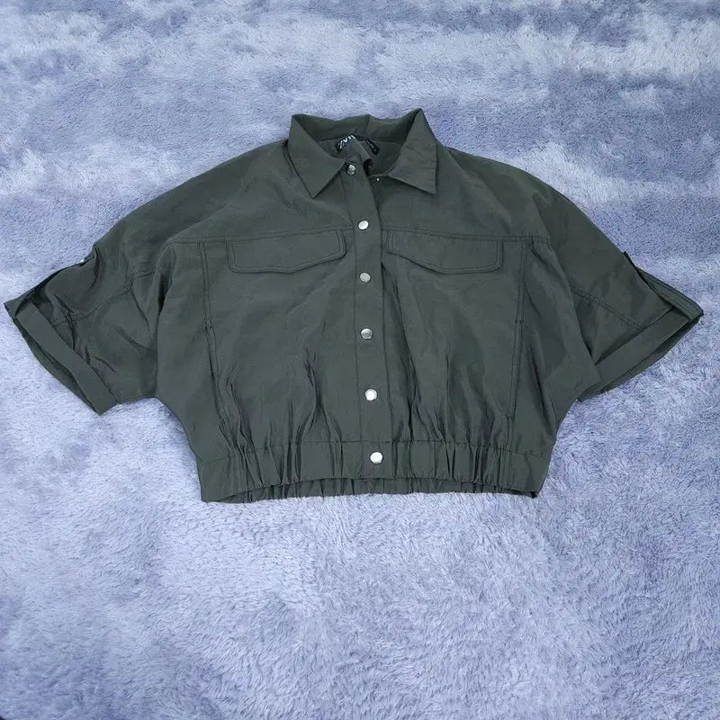 [SOLD OUT] M 자라 반팔 자켓 | B