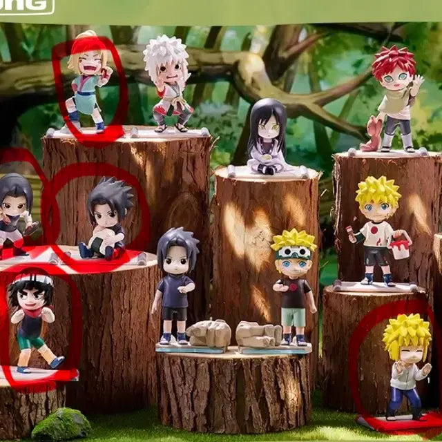[BUNJANG] Pop Mart Naruto Childhood Figure Bundle Set / 팝마트 나루토 어린시절 피규어
