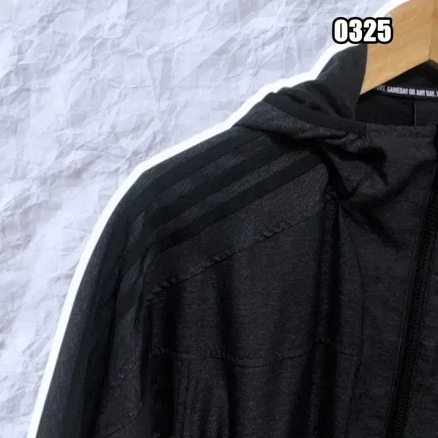 [BUNJANG] Adidas Training Hooded Zip-Up Windbreaker Jacket / L 아디다스 트레이닝 후드 집업 바람막이 자켓