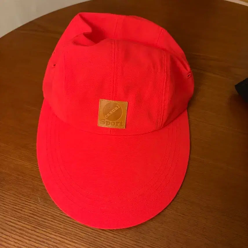 [BUNJANG] HeritageFloss Long Bill Cap Red / 헤리티지플로스 롱빌캡 레드컬러