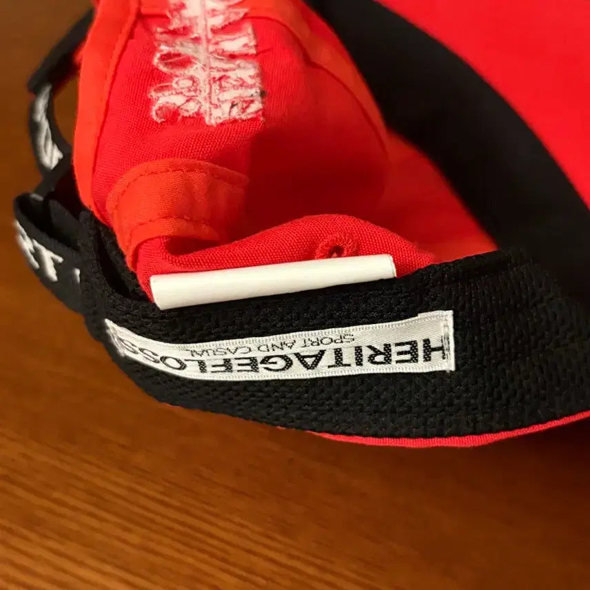 [BUNJANG] HeritageFloss Long Bill Cap Red / 헤리티지플로스 롱빌캡 레드컬러