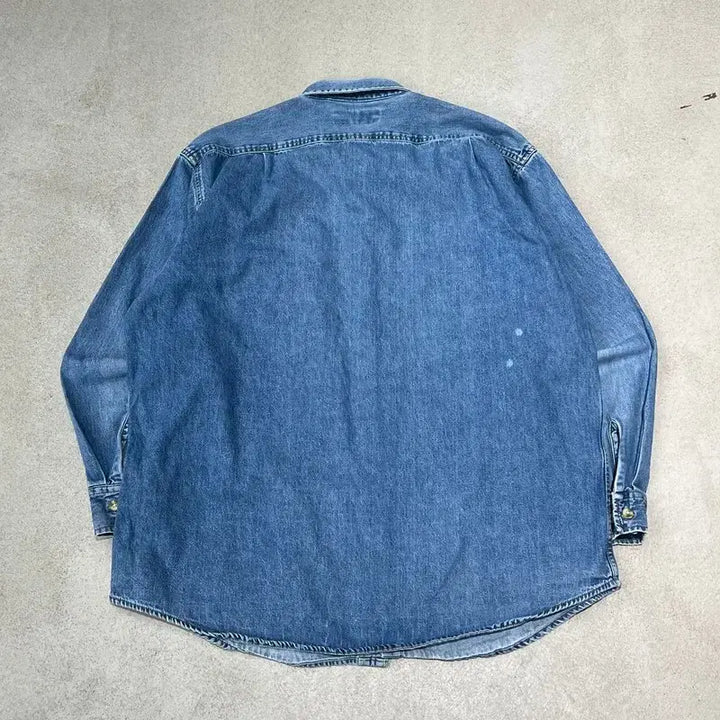 [BUNJANG] Big Mac Denim Work Shirt / 빅맥 워크 데님셔츠 s10414