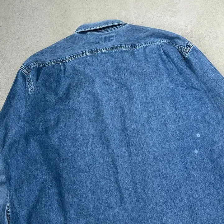 [BUNJANG] Big Mac Denim Work Shirt / 빅맥 워크 데님셔츠 s10414
