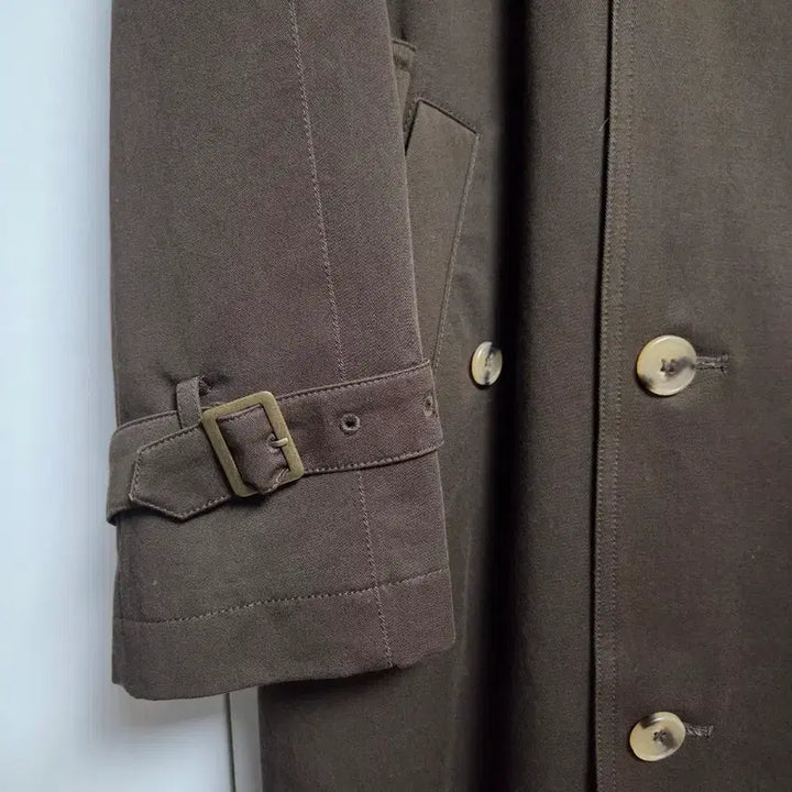[BUNJANG] Afterpray Brown Trench Coat S / 애프터프레이 브라운 오버핏 트렌치 코트 S