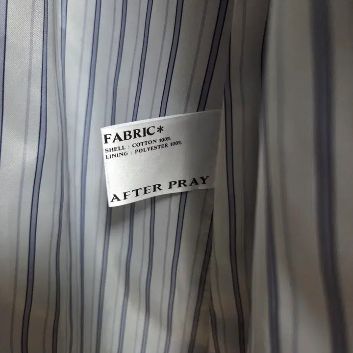 [BUNJANG] Afterpray Brown Trench Coat S / 애프터프레이 브라운 오버핏 트렌치 코트 S