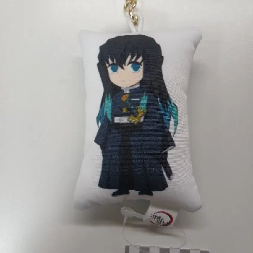 [BUNJANG] Demon Slayer Muichiro Cushion Keyring / 귀멸의칼날 무이치로 쿠션키링
