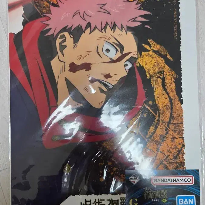 [BUNJANG] Bandai Jujutsu Kaisen Clear Poster Bundle Set / 반다이 주술회전 클리어 포스터 2종