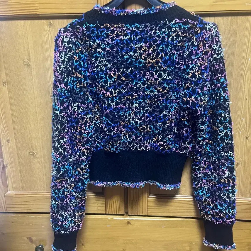[BUNJANG] Leclara Shalala Tweed Knit Cardigan / 리클라라 샤랄라 트위드니트(멀티)