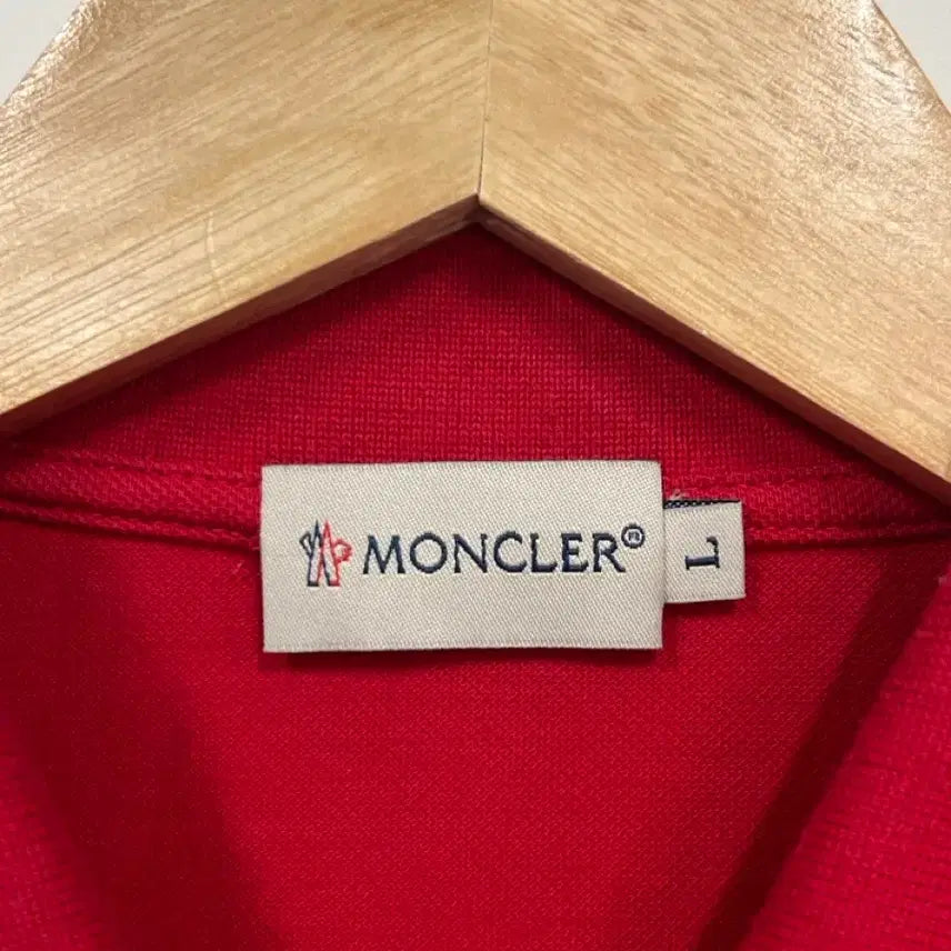 [BUNJANG] Moncler Colorblock Polo Shirt / [100] 몽클레르 카라넥 컬러블록 폴로 티셔츠 여름 반팔