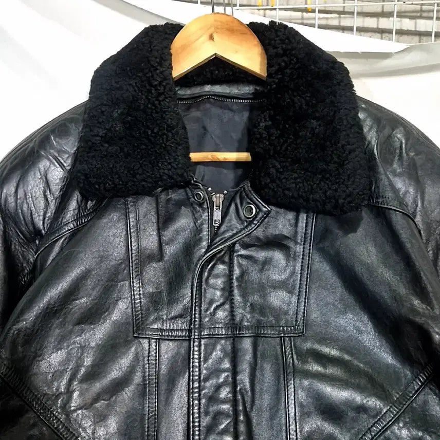 [SOLD OUT] Vintage 가죽 봄버 자켓