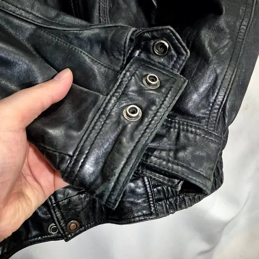 [SOLD OUT] Vintage 가죽 봄버 자켓