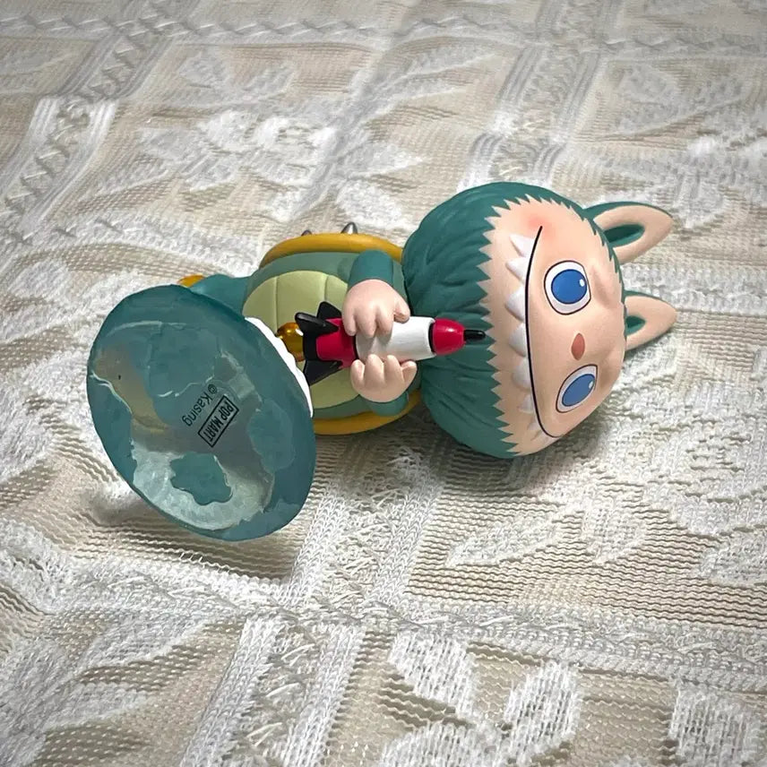 [BUNJANG] Popmart Labubu Monster Turtle Robot Rocket Art Toy / 팝마트 라부부 괴수 거북이 거북선 로보트 로켓 아트토이 단종 플라잉