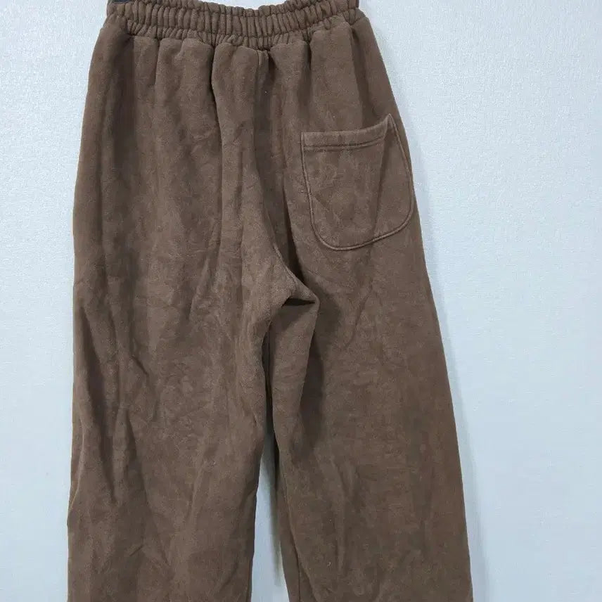 [BUNJANG] Bellide Brown Wide Leg Fleece Slacks / Bellide 브라운 기모 9부 와이더 슬렉스  55-66