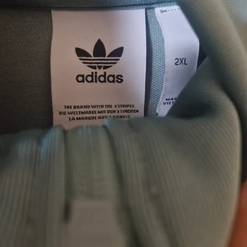 [BUNJANG] Adidas Beckenbauer Mint Green Track Jacket / 아디다스 베켄바우어 민트그린 2XL