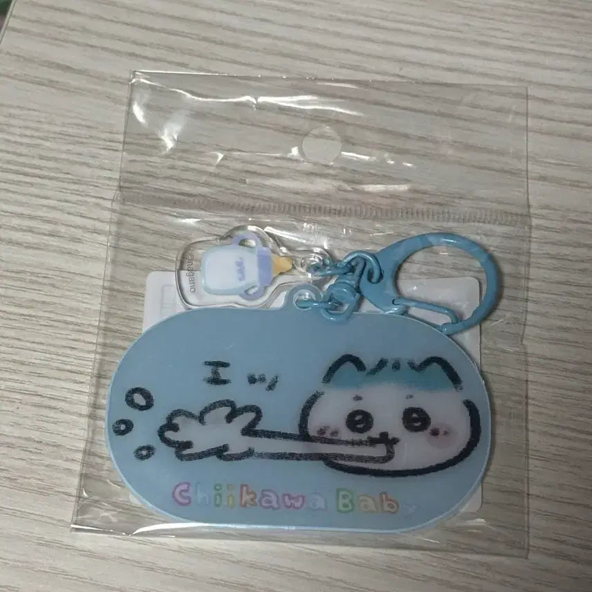 [BUNJANG] Chikawa Hachiware Baby Lenticular Acrylic Keyring / 치이카와 하치와레 베이비 렌티큘러 아크릴 키링
