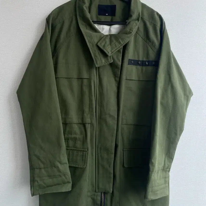 [BUNJANG] UGIZ Khaki Field Jacket / UGIZ 카키 야상 점퍼