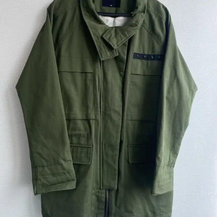 [BUNJANG] UGIZ Khaki Field Jacket / UGIZ 카키 야상 점퍼