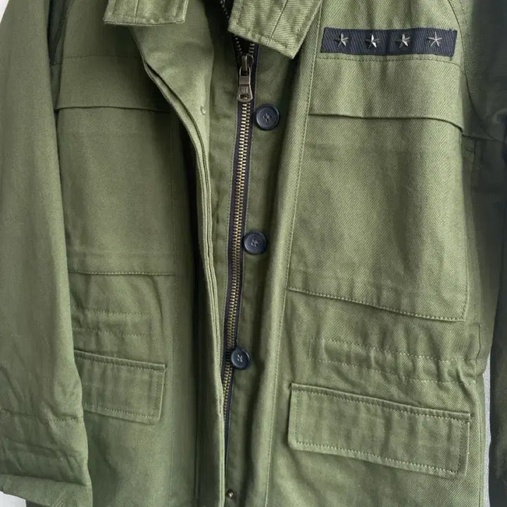 [BUNJANG] UGIZ Khaki Field Jacket / UGIZ 카키 야상 점퍼