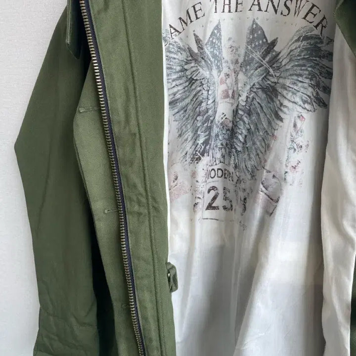 [BUNJANG] UGIZ Khaki Field Jacket / UGIZ 카키 야상 점퍼