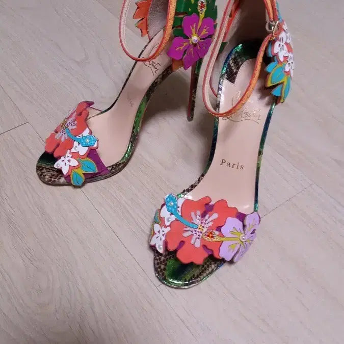 [BUNJANG] Christian Louboutin Hawaii Luna High Heel Sandals / 337만 새제품 크리스찬 루부탱 하와이 루나 하이힐 샌들  37
