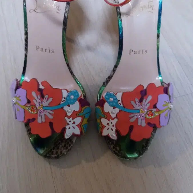 [BUNJANG] Christian Louboutin Hawaii Luna High Heel Sandals / 337만 새제품 크리스찬 루부탱 하와이 루나 하이힐 샌들  37