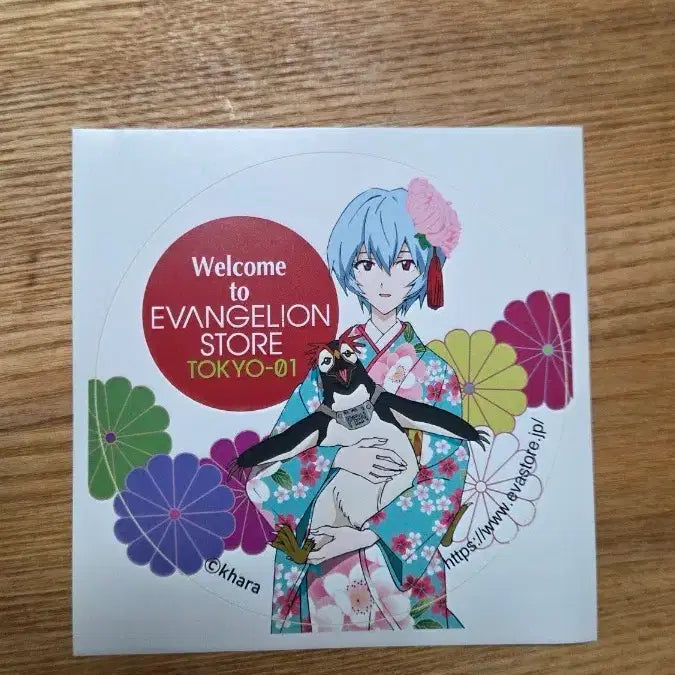 [BUNJANG] Evangelion Store Duty-Free Special Sticker / 에반게리온 스토어 면세 특전 스티커