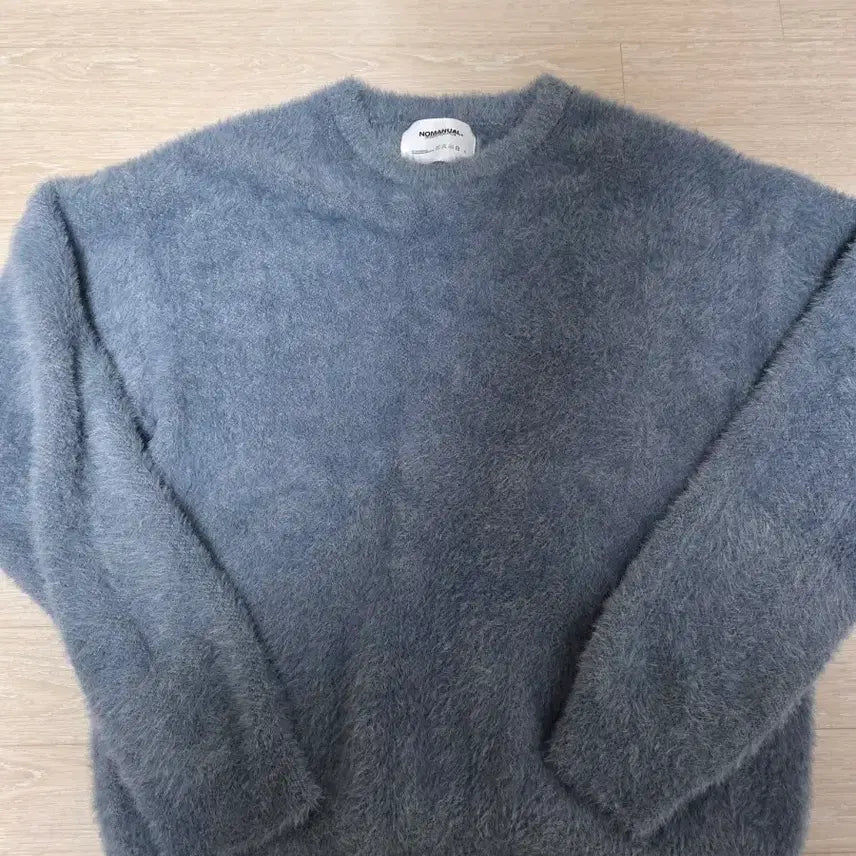 [BUNJANG] No.Manual Marina Knit Blue Sweater / 노매뉴얼 마리나 니트 105사이즈 블루