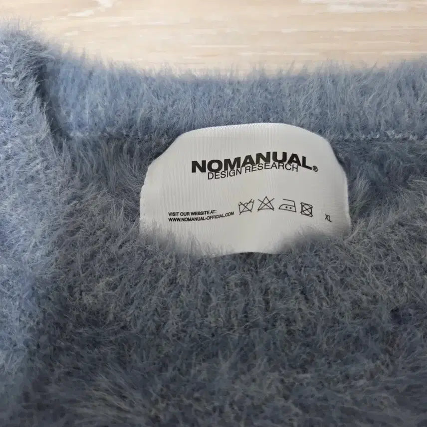 [BUNJANG] No.Manual Marina Knit Blue Sweater / 노매뉴얼 마리나 니트 105사이즈 블루