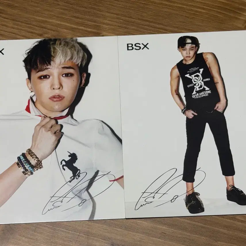 [BUNJANG] G-Dragon BSX Postcard Bundle Set / 지드래곤 bsx 엽서 일괄