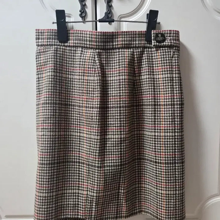 [BUNJANG] Vivienne Westwood Houndstooth Check Mini Skirt / 새상품 비비안웨스트우드 하운드투스 체크 스커트