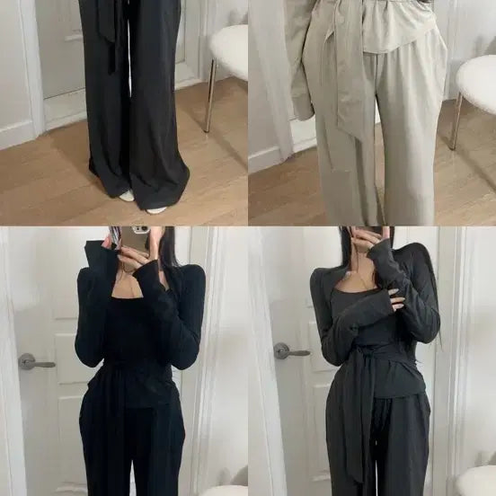 [BUNJANG] Grow By Button Yeri Fit Two-Piece Set / 그로우바이버튼 여리핏 투피스