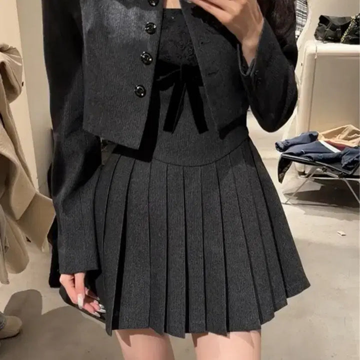 [BUNJANG] Ariel Style Andrew Dress Set - M / 앤드류 원피스세트-M