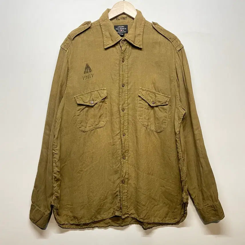[BUNJANG] Polo Jeans Linen Shirt / 폴로진스 린넨 셔츠