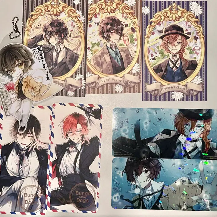 [BUNJANG] Bungou Stray Dogs Chuuya Dazai Non-Official Postcard Bundle Set / 문스독 츄야 다자이 비공굿 엽서 판매 30장 일괄