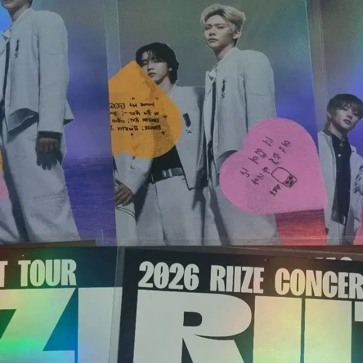 [BUNJANG] RIIZE RIIZINGDAY Final Encore Cinema Poster Bundle Set / [컨페티포함] 라이즈 라이징라우드 파이널 앙콘 시네마 포스터 일괄양도