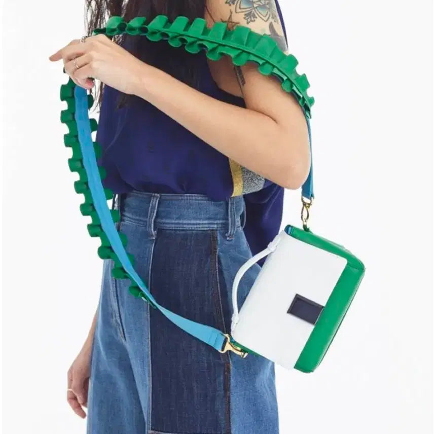[BUNJANG] Couronne x Lucky Chouette Crossbody Tote Bag / (정가40만원 새상품) 쿠론 x 럭키슈에뜨 크로스백 토트백