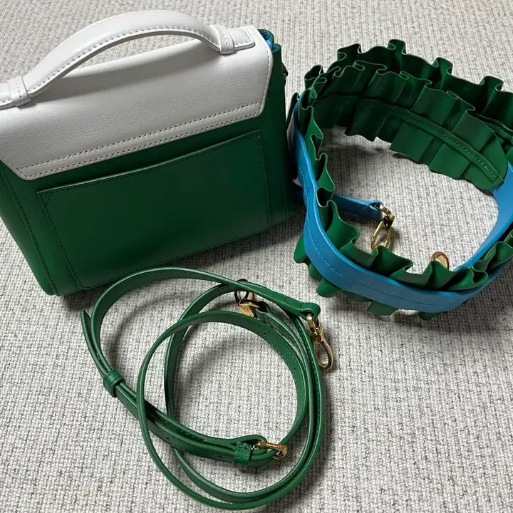 [BUNJANG] Couronne x Lucky Chouette Crossbody Tote Bag / (정가40만원 새상품) 쿠론 x 럭키슈에뜨 크로스백 토트백
