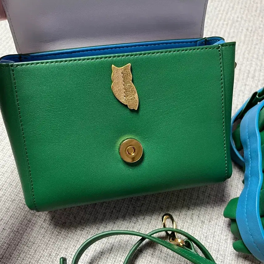 [BUNJANG] Couronne x Lucky Chouette Crossbody Tote Bag / (정가40만원 새상품) 쿠론 x 럭키슈에뜨 크로스백 토트백