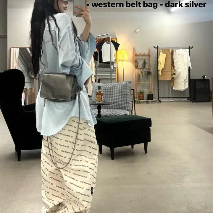[BUNJANG] The Mysterious Hotel Western Belt Bag / 더미스테리어스호텔 웨스턴 벨트 백