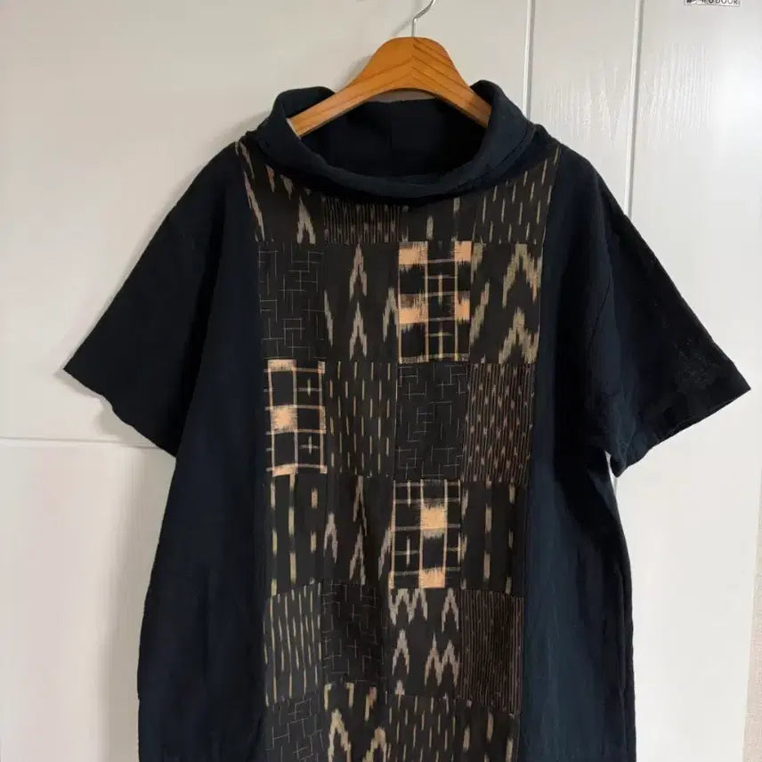 [BUNJANG] Vintage Linen Blend Short Sleeve Shirt / (일본 수입 빈티지)반팔 티셔츠 셔츠 블라우스