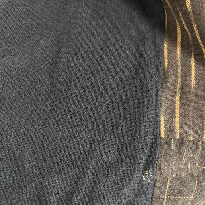 [BUNJANG] Vintage Linen Blend Short Sleeve Shirt / (일본 수입 빈티지)반팔 티셔츠 셔츠 블라우스