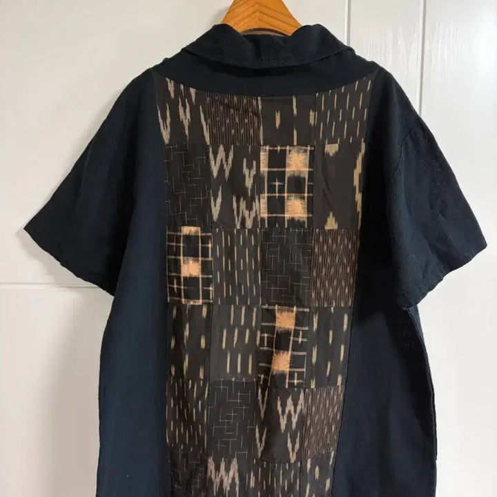 [BUNJANG] Vintage Linen Blend Short Sleeve Shirt / (일본 수입 빈티지)반팔 티셔츠 셔츠 블라우스