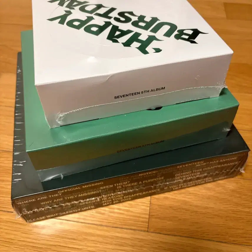 [SOLD OUT] 세븐틴 정규5집 미개봉 세트양도