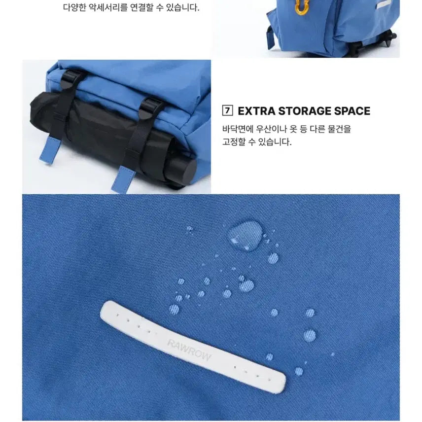 [BUNJANG] Rawrow String Mini Backpack 763 / (1회착) 로우로우 스트링 미니 백팩763 (정가89000원)