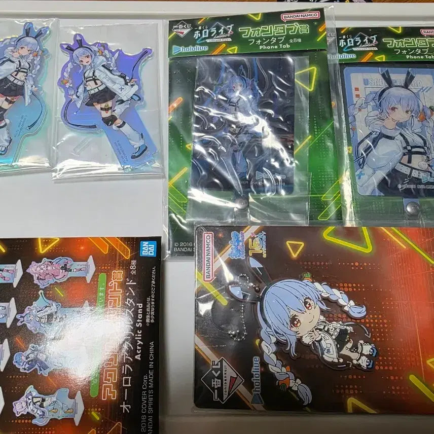 [BUNJANG] Hololive Usada Pekora Cyberpunk Goods Set / 홀로라이브 사이버 펑크 스타일 페코라 굿즈 세트