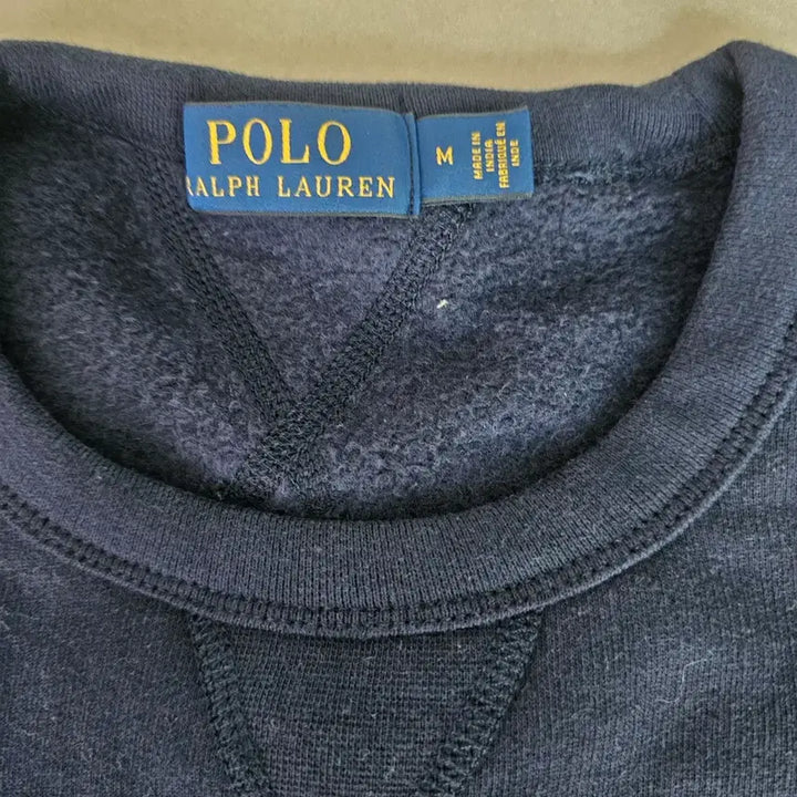 [BUNJANG] Polo Fleece Sweatshirt M / 폴로 기모 맨투맨 M