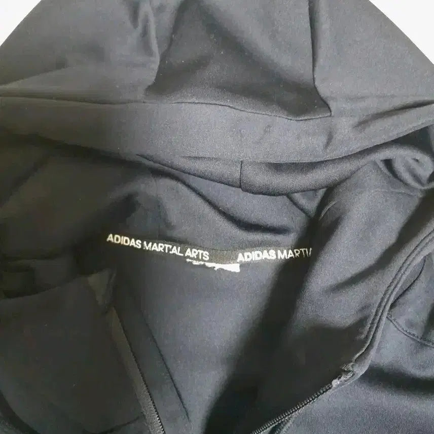 [BUNJANG] Adidas Dark Navy Hooded Zip-Up Martial Arts 110 / [빅사이즈] 아디다스 다크네이비 후드집업 마샬아츠 110