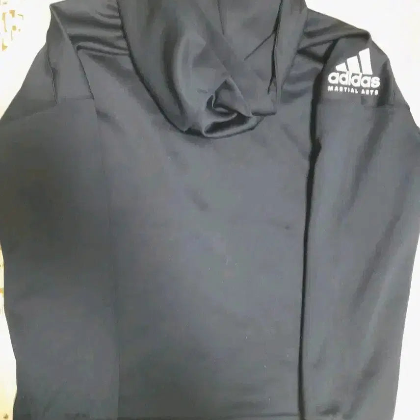 [BUNJANG] Adidas Dark Navy Hooded Zip-Up Martial Arts 110 / [빅사이즈] 아디다스 다크네이비 후드집업 마샬아츠 110