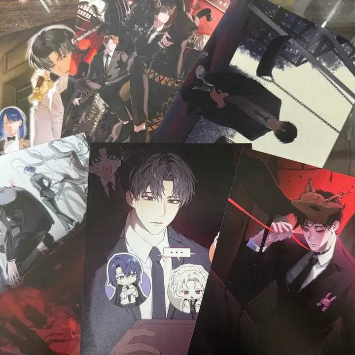 [BUNJANG] Red Hood Park Postcard Set / 괴담출근 레드 후드파크 엽서 6종