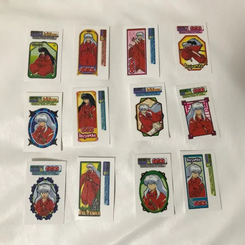[BUNJANG] Inuyasha Big Seal Sticker Bundle Set / 이누야샤 빅 씰스티커 일괄
